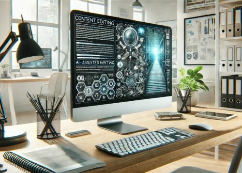 Option Rédaction Site Vitrine avec Assistance IA